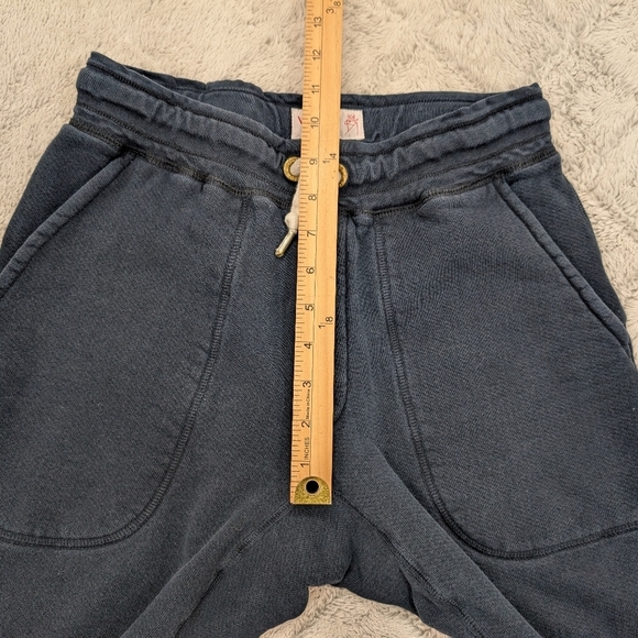 Victor Athletics Sweatpants Womens S Blue Navy Heavy Cotton French Terry USA - Picture 5 of 8